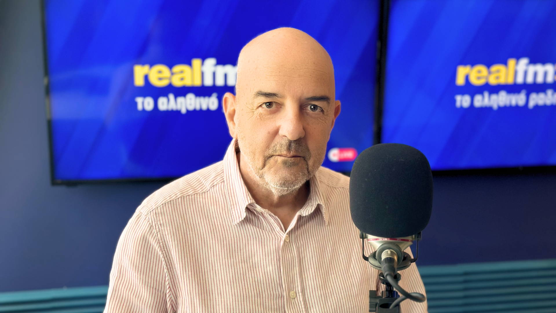 Ο Μπάμπης Παπαδημητρίου στον Real FM 97.8