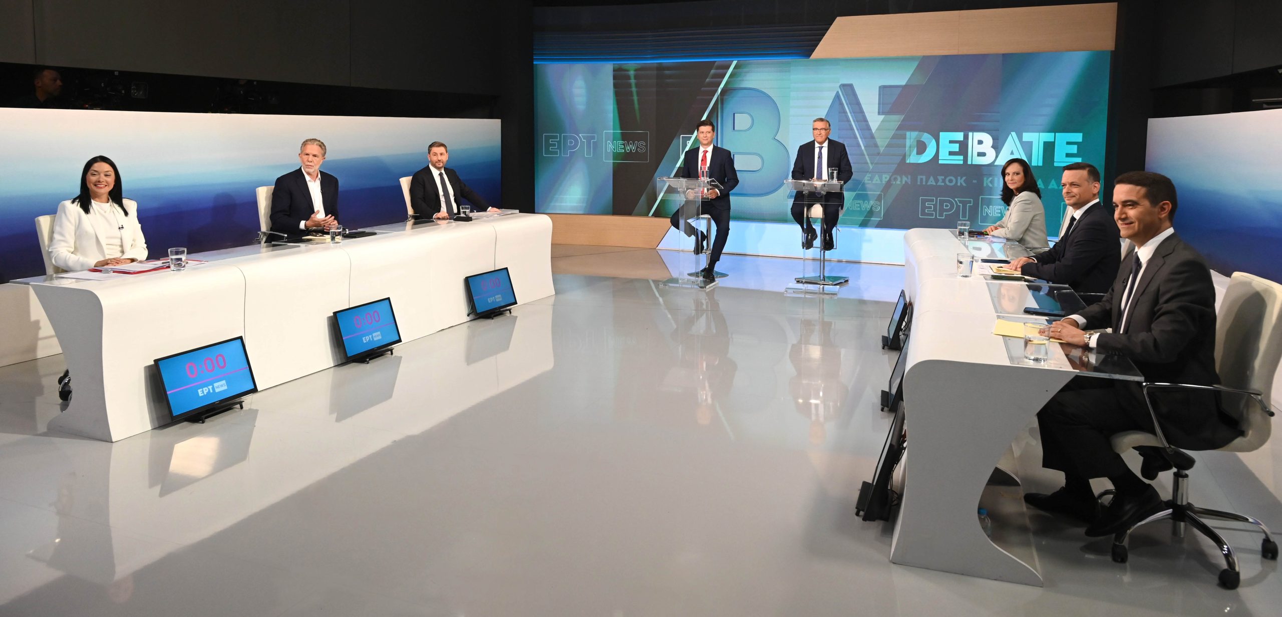 Mέση τηλεθέαση  300.000  θεατών στο debate  του ΠΑΣΟΚ στην ΕΡΤNEWS