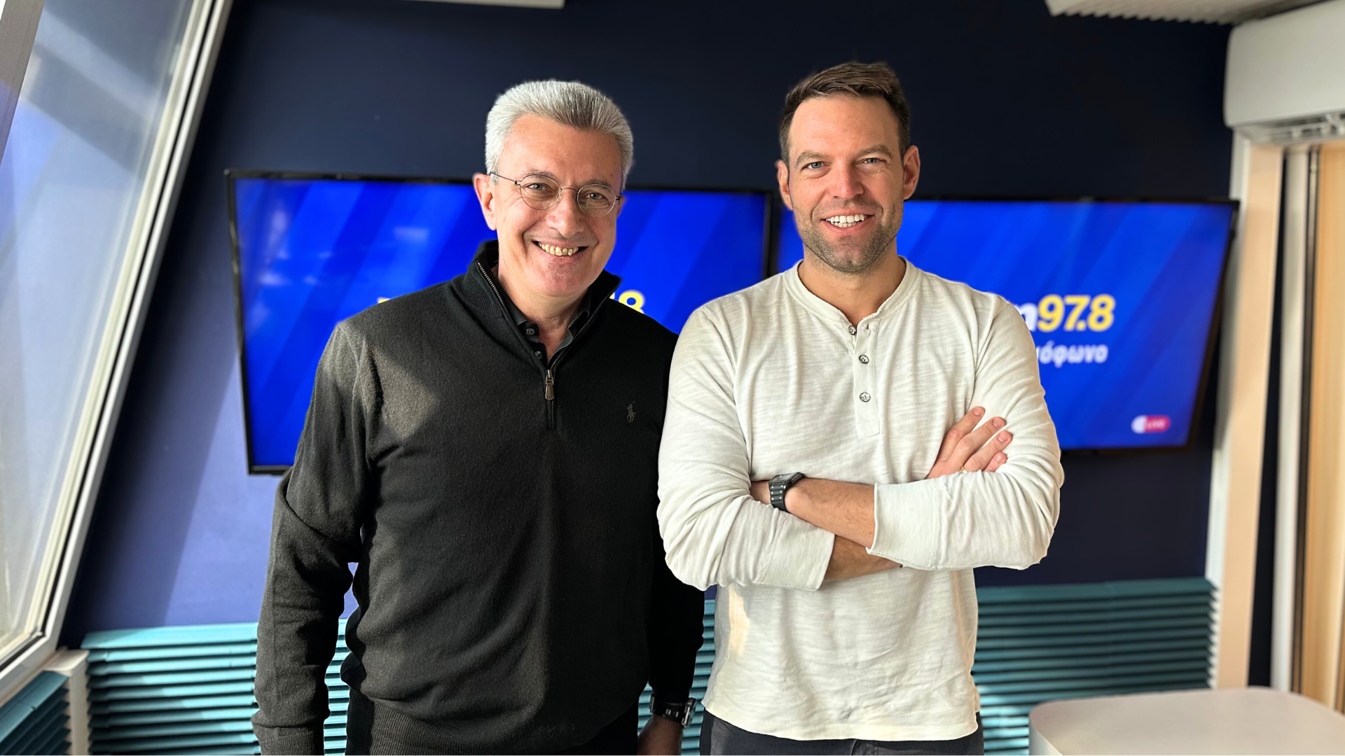Ο Στέφανος Κασσελάκης στον Real FM 97.8