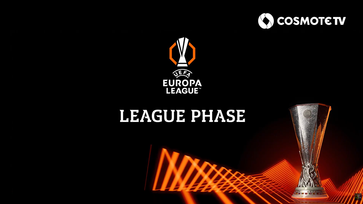 UEFA Europa League: Οι «μάχες» ΠΑΟΚ και Ολυμπιακού για την 7η αγωνιστική της League Phase έρχονται στην COSMOTE TV