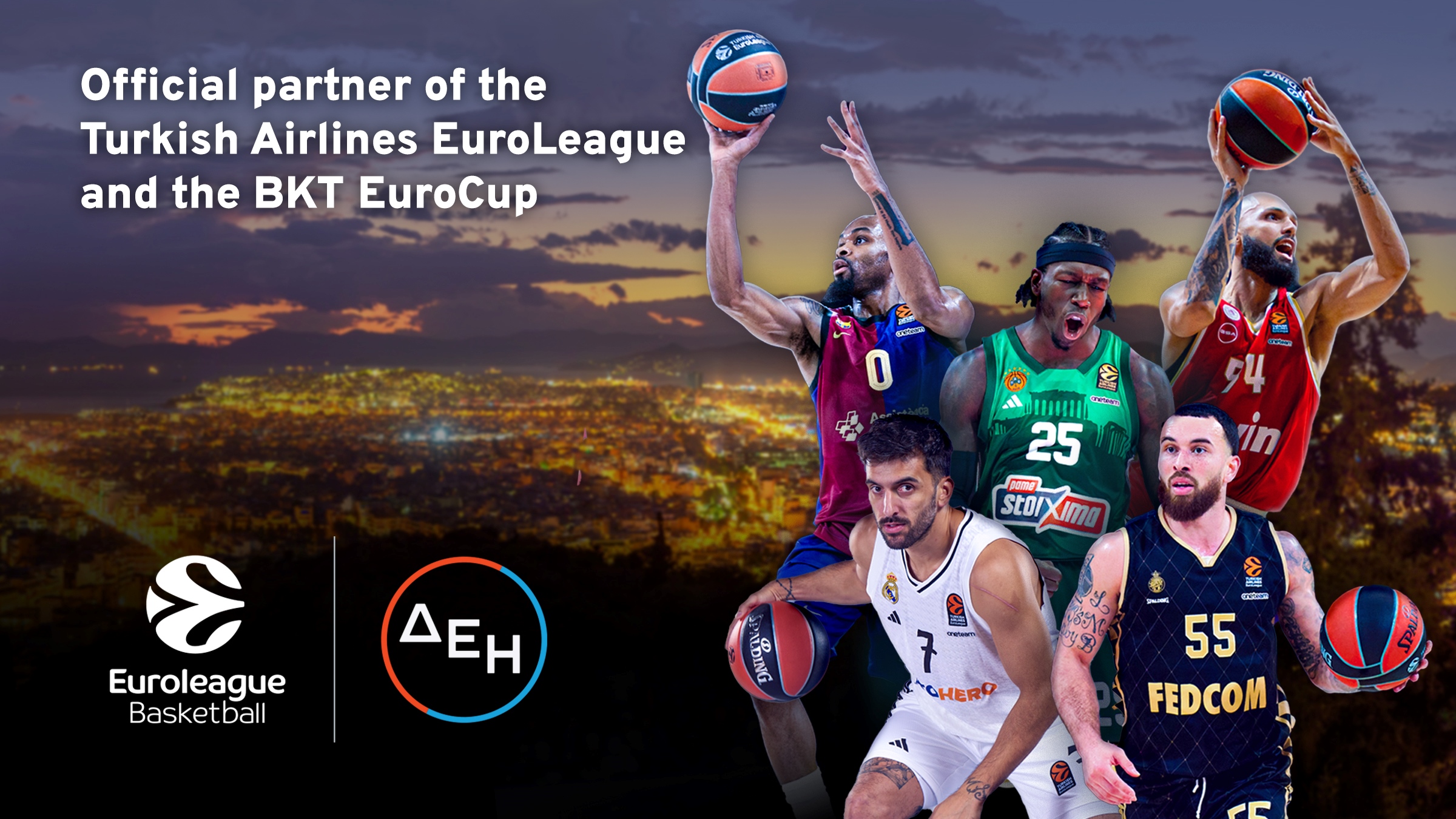 Επίσημος Χορηγός  της Euroleague η ΔΕΗ γίνεται μέχρι το 2027