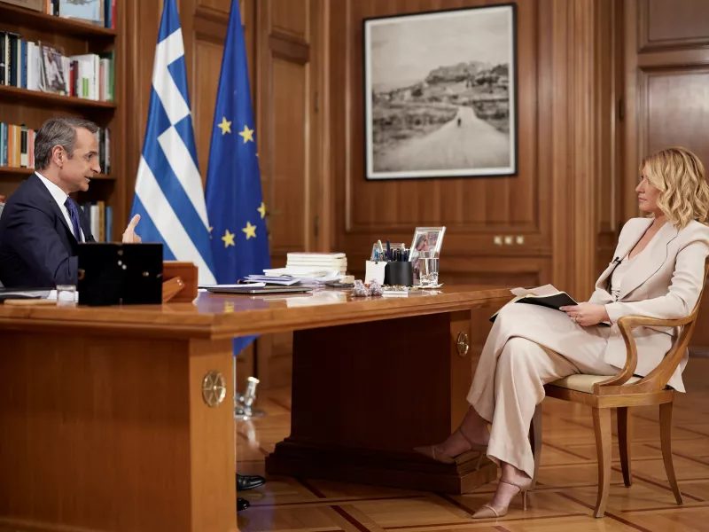 Συνέντευξη του Πρωθυπουργού απόψε στον ΣΚΑΪ