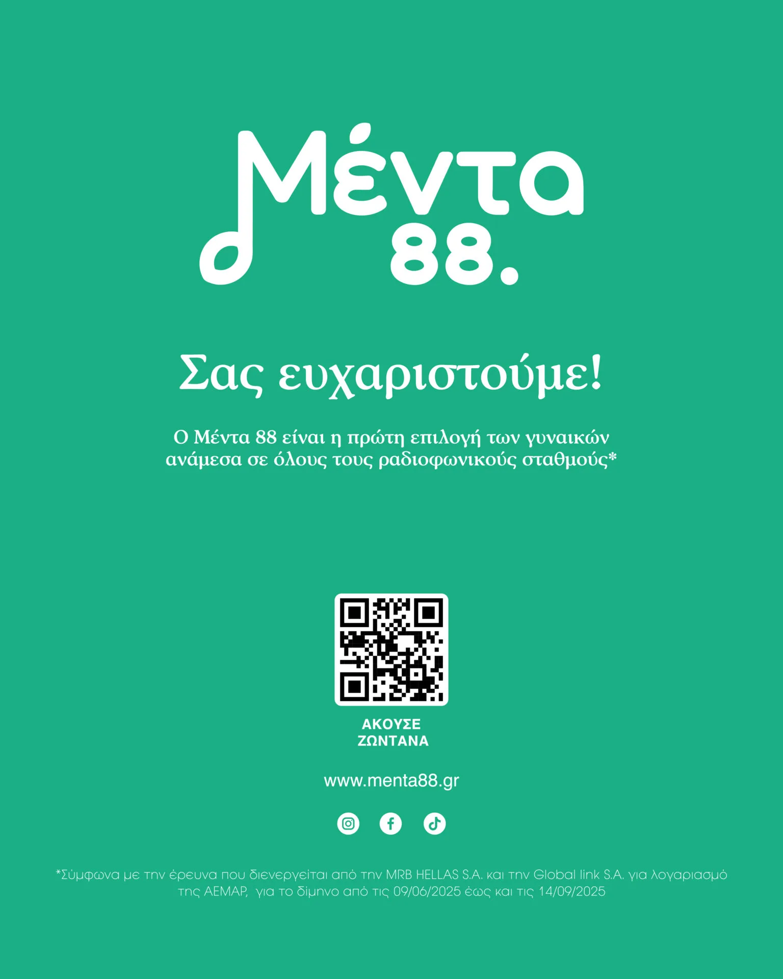 Ο ΜΕΝΤΑ 88 παραμένει πρώτη επιλογή των γυναικών