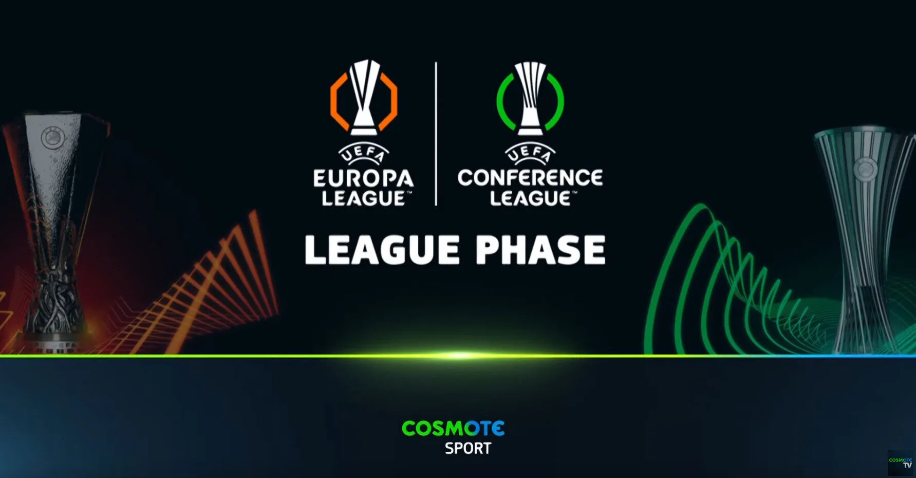 UEFA Europa & Conference League: Παναθηναϊκός, ΠΑΟΚ και ΑΕΚ παίζουν στην COSMOTE TV