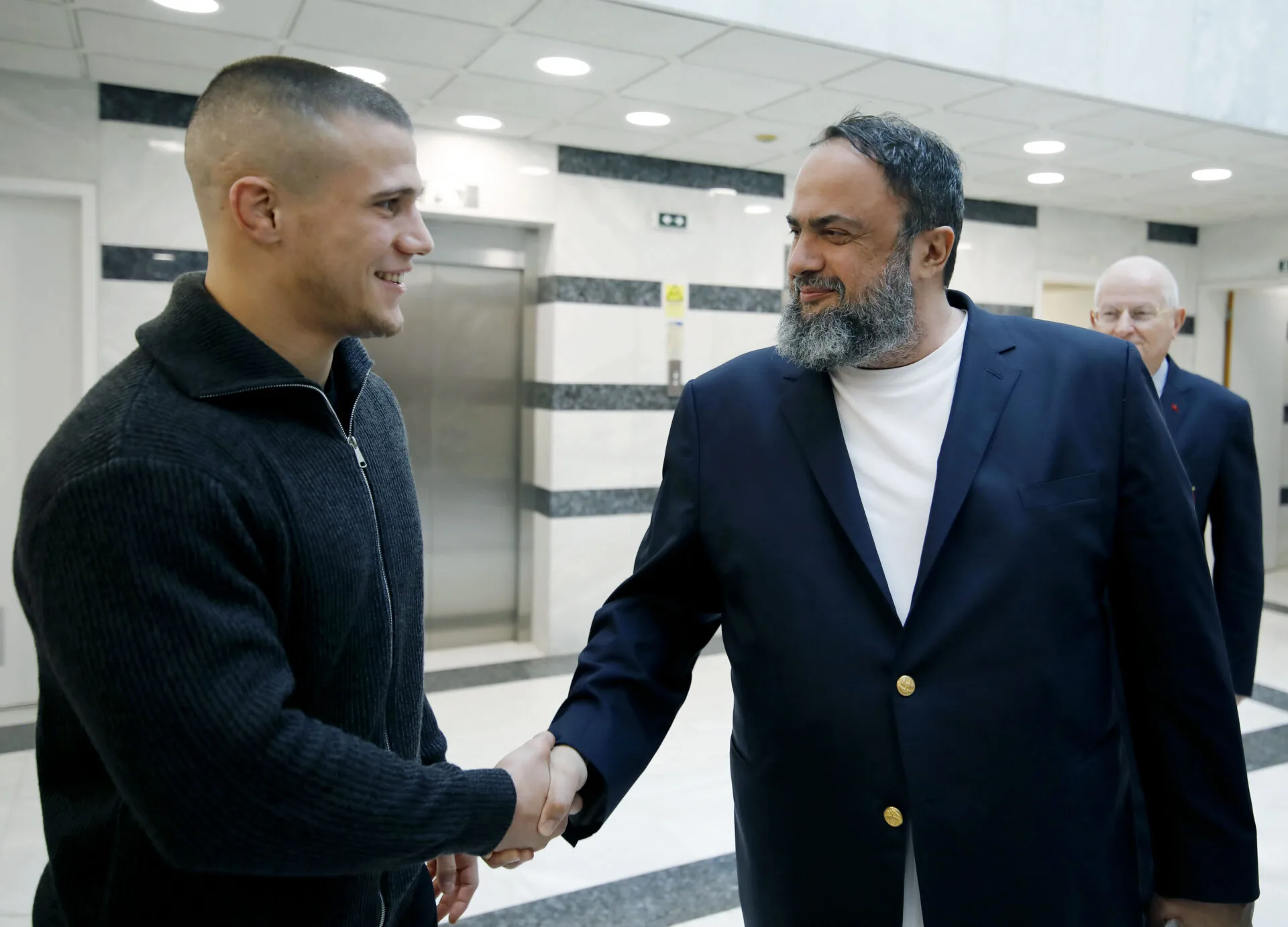 Ο Βαγγέλης Μαρινάκης στηρίζει τον Παγκόσμιο Πρωταθλητή ελεύθερης πάλης Γιώργο Κουγιουμτσίδη