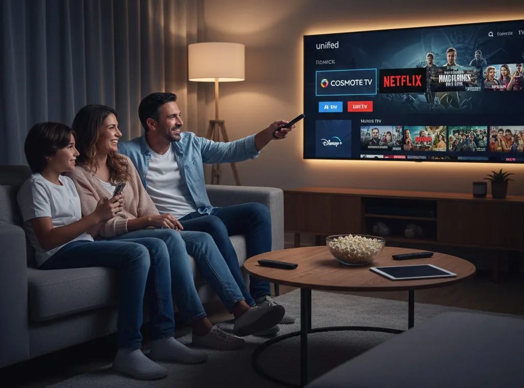 Cosmote TV-Netflix-Disney+ με μία συνδρομή