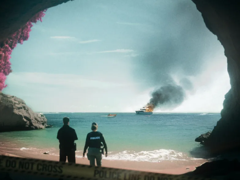 Η Tanweer και ο Richard Tulk Hart ξανά μαζί για τη διεθνή σειρά «Antiparos»