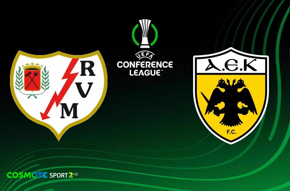 UEFA Conference League: Η «μάχη» της ΑΕΚ κόντρα στη Ράγιο Βαγεκάνο για τα προημιτελικά έρχεται στην COSMOTE TV