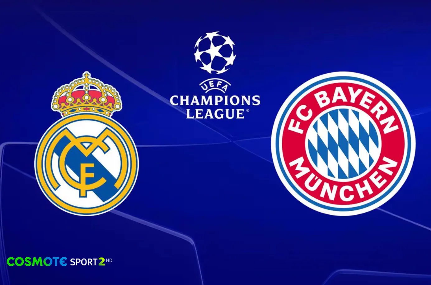 UEFA Champions League: Η προημιτελική φάση ξεκινά στην COSMOTE TV με τα ματς Ρεάλ Μαδρίτης-Μπάγερν Μονάχου & Παρί Σεν Ζερμέν-Λίβερπουλ