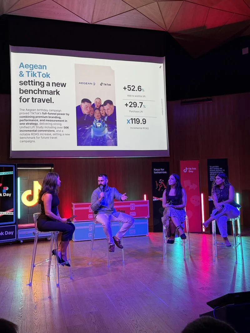 Διαφήμιση: Συνεργασία Aegean και TikTok